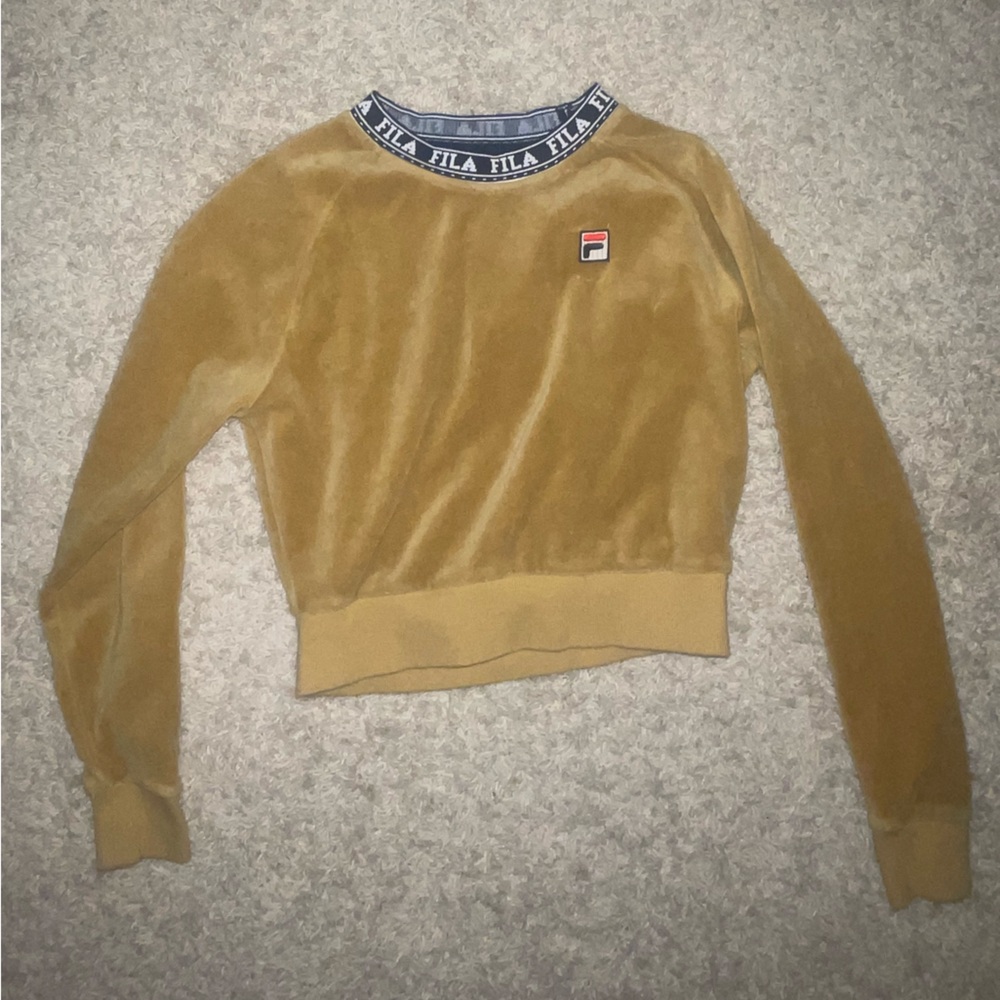 Vintage FILA cropped sweater